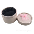 Elegant Pink Round Sweet Craft Paper Box